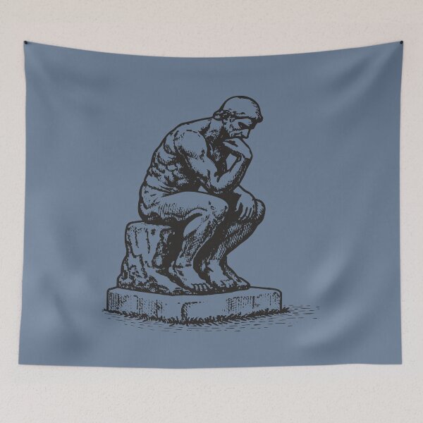 Item preview, The Thinker inspired  designed and sold by donwillisjrart.
