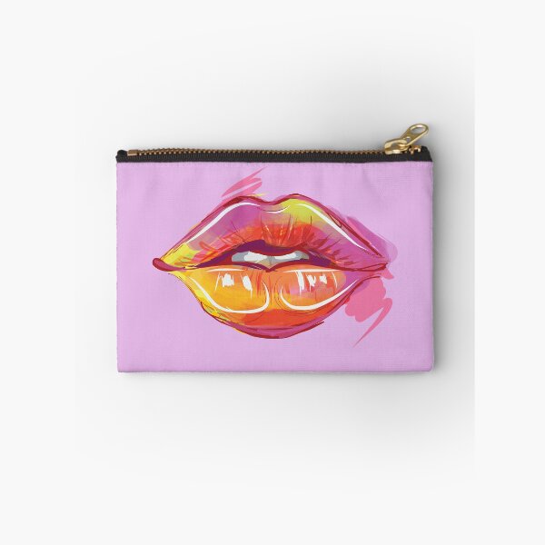 Item preview, Vibrant Pop Art Lips - Colorful Watercolor Summer Smile designed and sold by SolutionsArt.