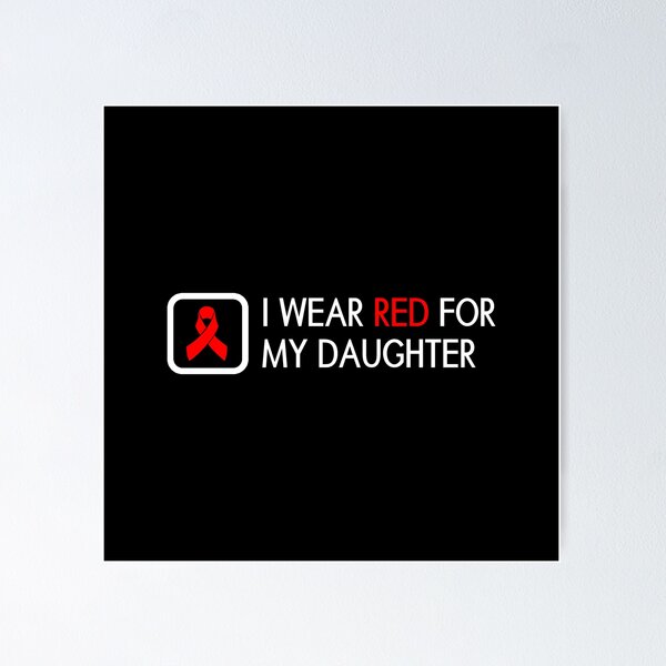 Item preview, Red Ribbon: Red for my Daughter designed and sold by Jared Davies.