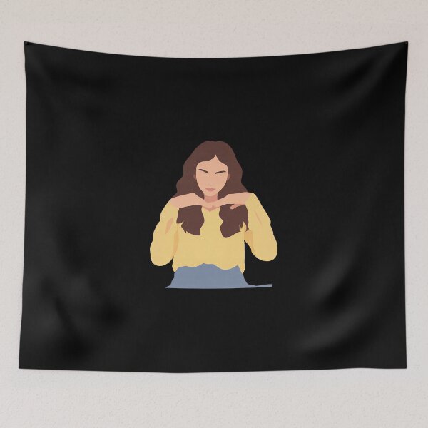 Item preview, Lorde Lineless Illustration designed and sold by dsxclothing.