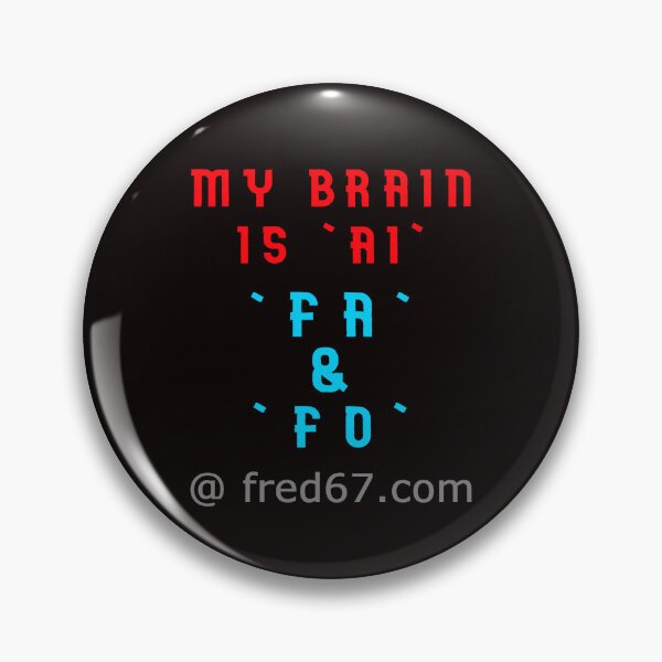 Item preview, My Brain Is AI designed and sold by alien almanac.