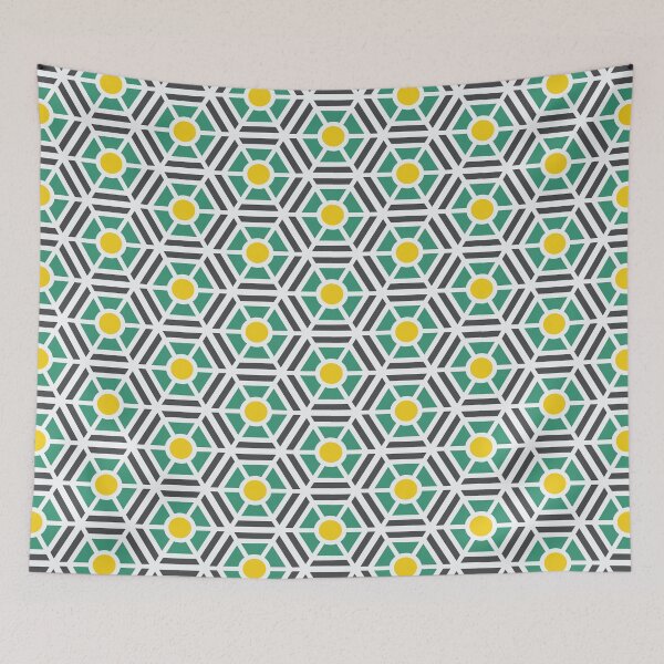 Item preview, Luxury Hexgonal Tesselation - Abstract Geometric Shape Pattern  - Christmas Gifts For Men designed and sold by RoyalStarsPatts.
