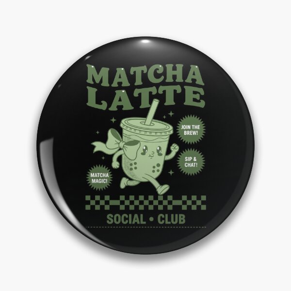Item preview, Matcha Latte Social Club Funny Green Matcha Tea designed and sold by LuminOrb.