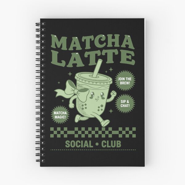 Item preview, Matcha Latte Social Club Funny Green Matcha Tea designed and sold by LuminOrb.