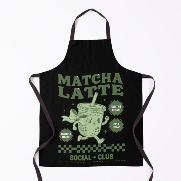 Item preview, Matcha Latte Social Club Funny Green Matcha Tea designed and sold by LuminOrb.