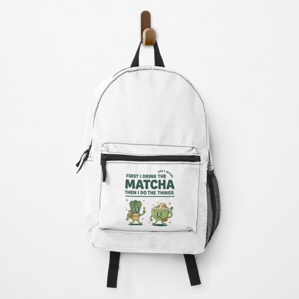 Item preview, First I Drink The Matcha Then I Do The Things designed and sold by LuminOrb.