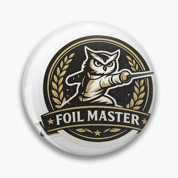 Item preview, Owl Foil Master designed and sold by ChillCharmStudio.