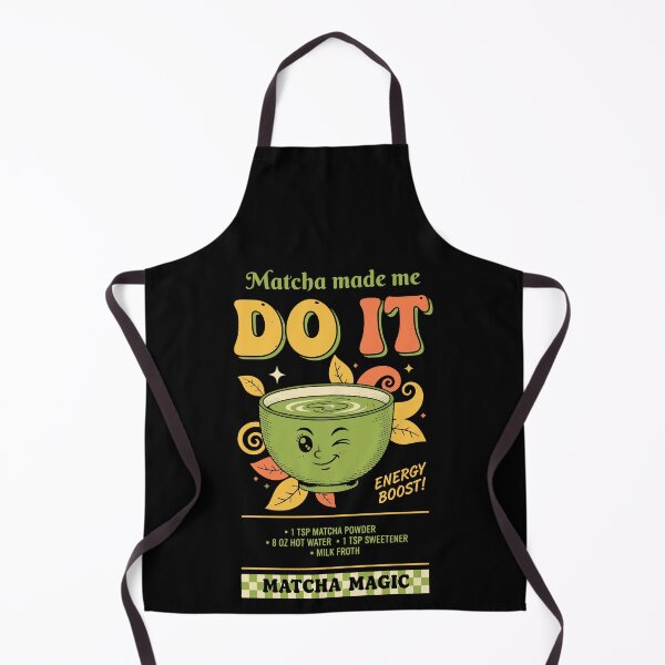 Item preview, Matcha Made Me Do It Matcha Magic Green Tea Vibes designed and sold by LuminOrb.