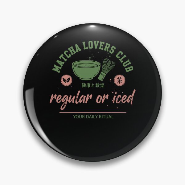 Item preview, Matcha Lovers Club Regular Or Iced Daily Ritual designed and sold by LuminOrb.