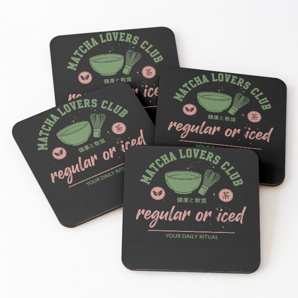 Item preview, Matcha Lovers Club Regular Or Iced Daily Ritual designed and sold by LuminOrb.