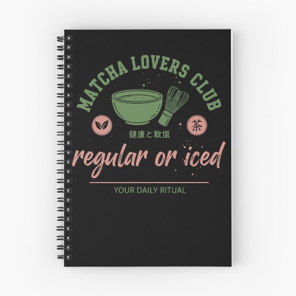 Item preview, Matcha Lovers Club Regular Or Iced Daily Ritual designed and sold by LuminOrb.