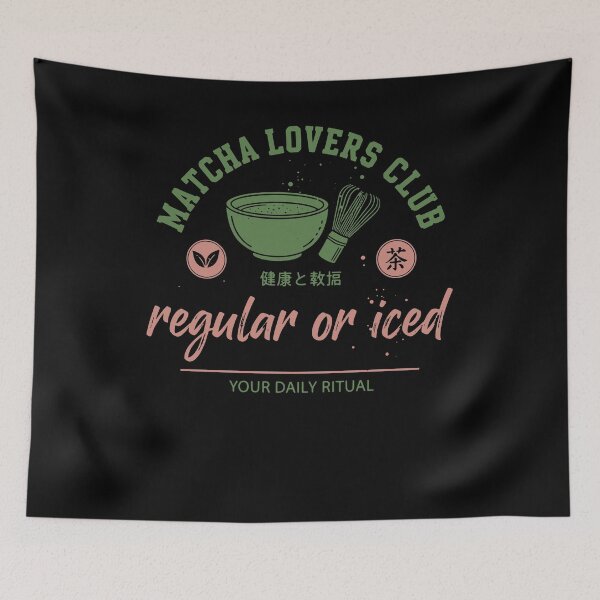 Item preview, Matcha Lovers Club Regular Or Iced Daily Ritual designed and sold by LuminOrb.