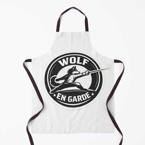Item preview, Wolf En Garde designed and sold by ChillCharmStudio.