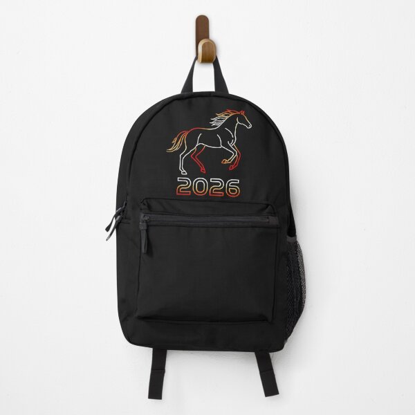 Item preview, 2026 Year of the Horse - Minimalist Gradient Line Art designed and sold by RS-Globalist-.