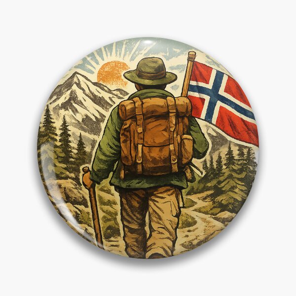 Item preview, Ut på tur, aldri sur designed and sold by WildWonderWear.