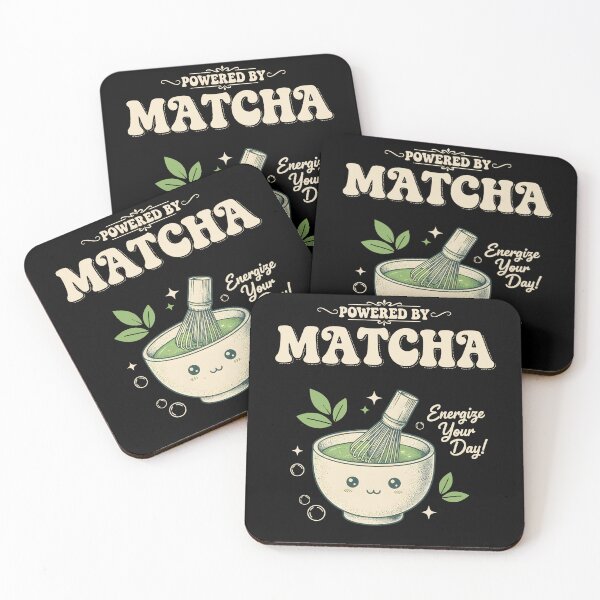 Item preview, Powered By Matcha Energize Your Day Matcha Tea designed and sold by LuminOrb.