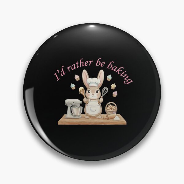 Item preview, Whimsical Watercolor Bunny Baker designed and sold by Josie37.
