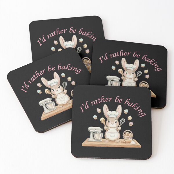 Item preview, Whimsical Watercolor Bunny Baker designed and sold by Josie37.