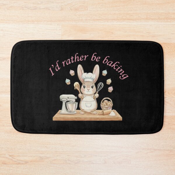Item preview, Whimsical Watercolor Bunny Baker designed and sold by Josie37.