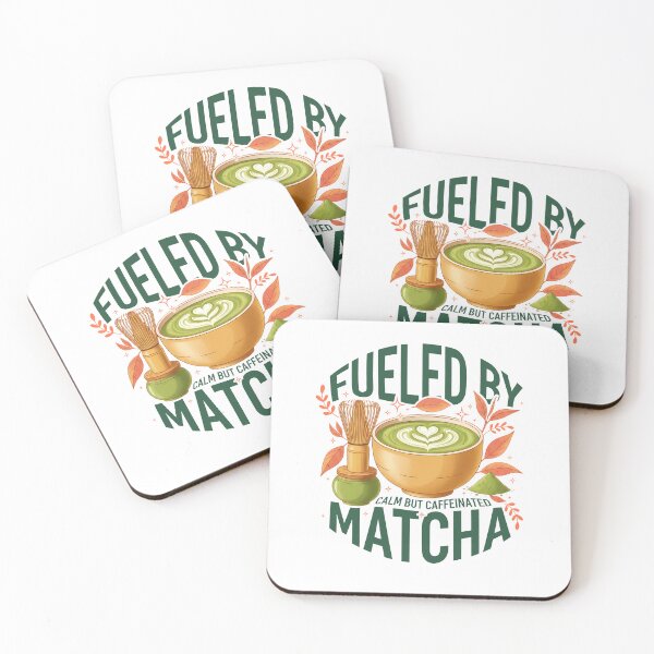 Item preview, Fueled By Matcha Calm But Caffeinated Matcha Tea designed and sold by LuminOrb.