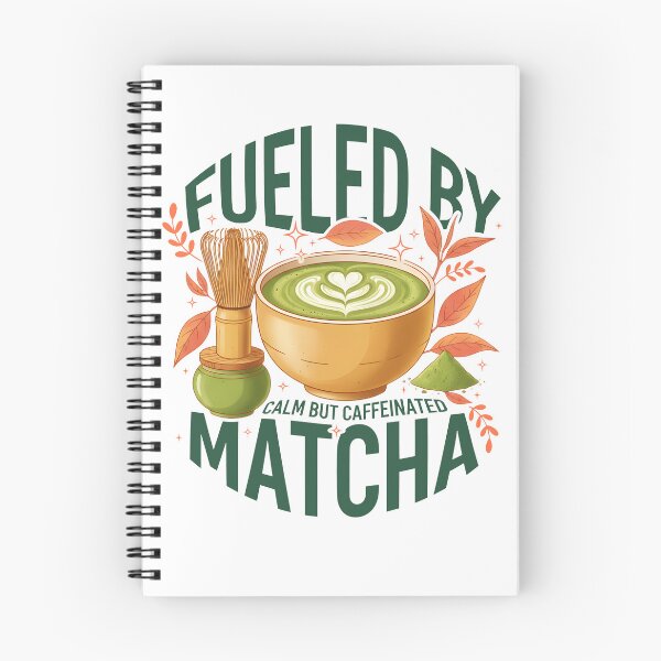 Item preview, Fueled By Matcha Calm But Caffeinated Matcha Tea designed and sold by LuminOrb.
