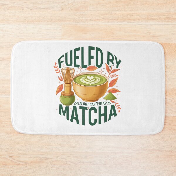 Item preview, Fueled By Matcha Calm But Caffeinated Matcha Tea designed and sold by LuminOrb.