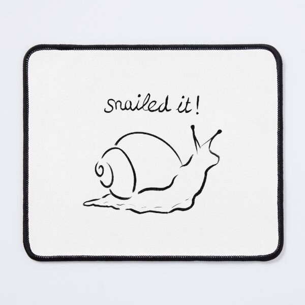 Item preview, Snailed it! - black designed and sold by Feldymerch.