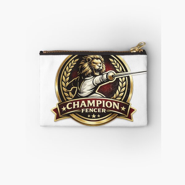 Item preview, Lion Champion Fencer designed and sold by ChillCharmStudio.