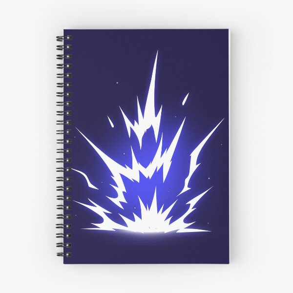 Item preview, Electric Blue Neon Blast - Anime Energy Strike designed and sold by SolutionsArt.