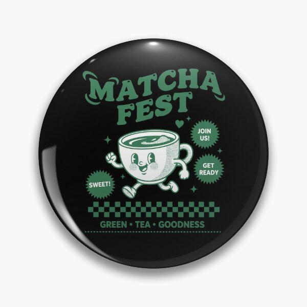 Item preview, Matcha Fest Green Tea Goodness Funny Matcha Tea designed and sold by LuminOrb.