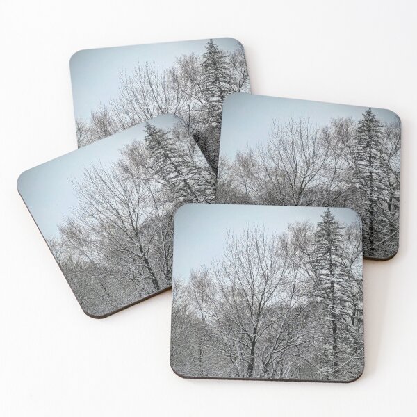 Item preview, Snowy Trees designed and sold by Mallorymeanmom.