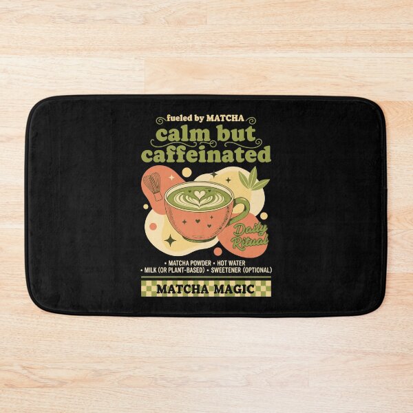 Item preview, Calm But Caffeinated Fueled By Matcha Magic designed and sold by LuminOrb.