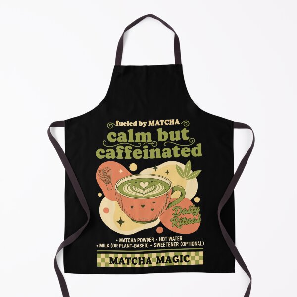 Item preview, Calm But Caffeinated Fueled By Matcha Magic designed and sold by LuminOrb.