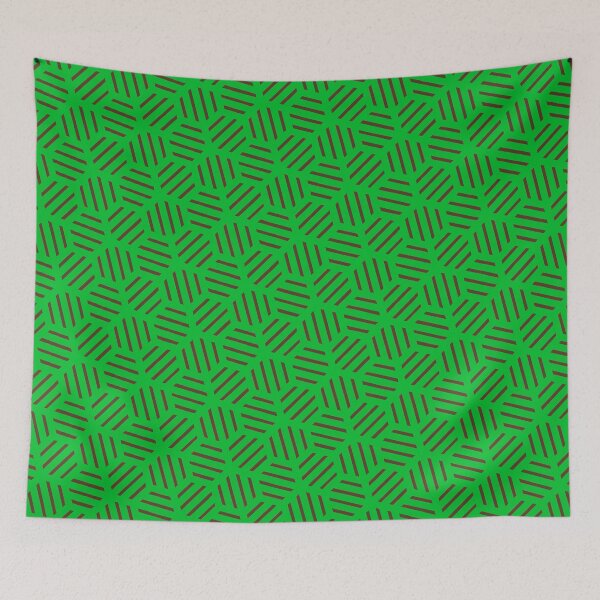 Item preview, Unique Green Hexagram Tesselation - Abstract Geometric Shape Pattern  - Gifts For Dad designed and sold by RoyalStarsPatts.