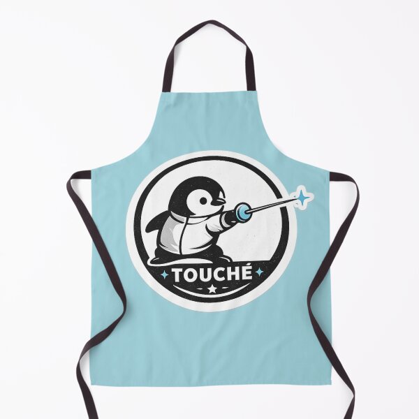 Item preview, Penguin Touché designed and sold by ChillCharmStudio.