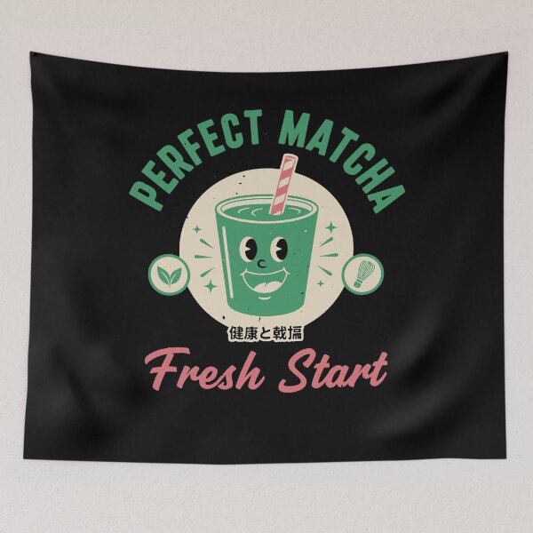 Item preview, Perfect Matcha Fresh Start Matcha Tea Lover Green designed and sold by LuminOrb.