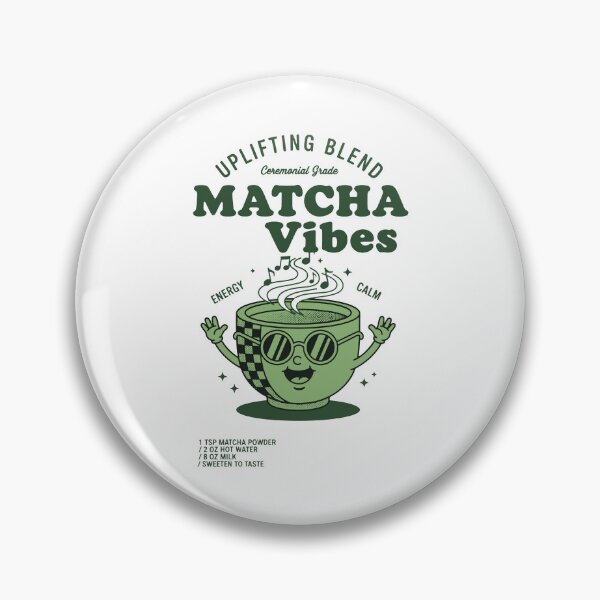 Item preview, Matcha Vibes Uplifting Blend Ceremonial Grade designed and sold by LuminOrb.