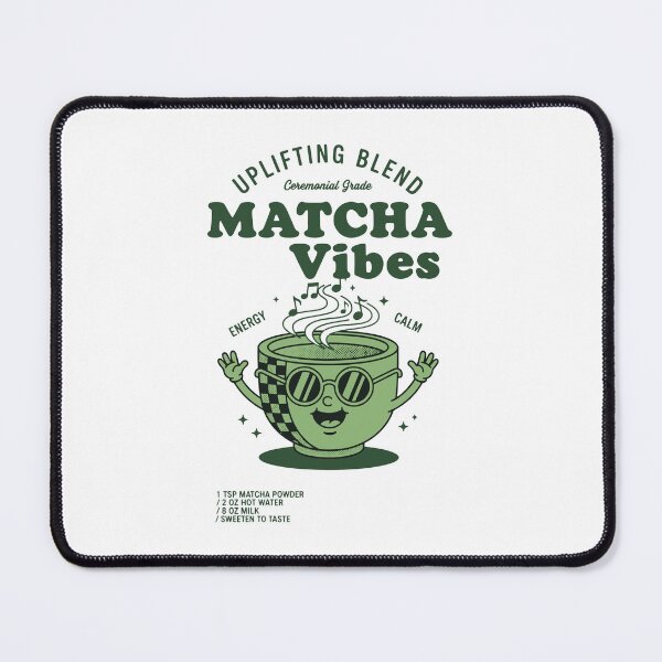 Item preview, Matcha Vibes Uplifting Blend Ceremonial Grade designed and sold by LuminOrb.