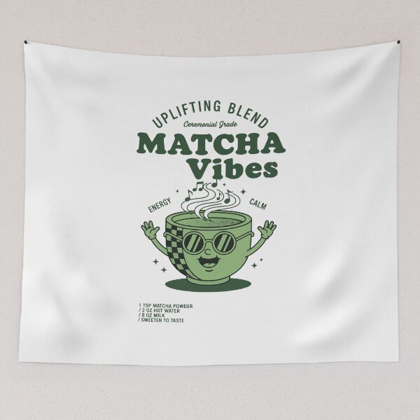 Item preview, Matcha Vibes Uplifting Blend Ceremonial Grade designed and sold by LuminOrb.
