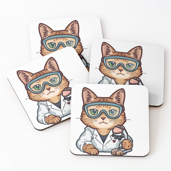 Item preview, Science Lab Cat designed and sold by racheli147.