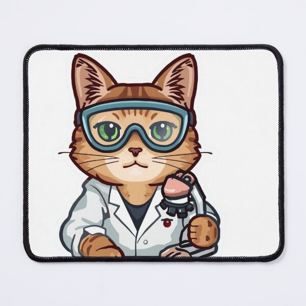 Item preview, Science Lab Cat designed and sold by racheli147.