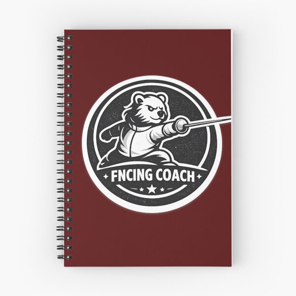 Item preview, Bear Fencing Coach designed and sold by ChillCharmStudio.