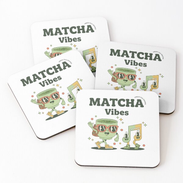 Item preview, Matcha Vibes Green Tea Groove Matcha Tea designed and sold by LuminOrb.