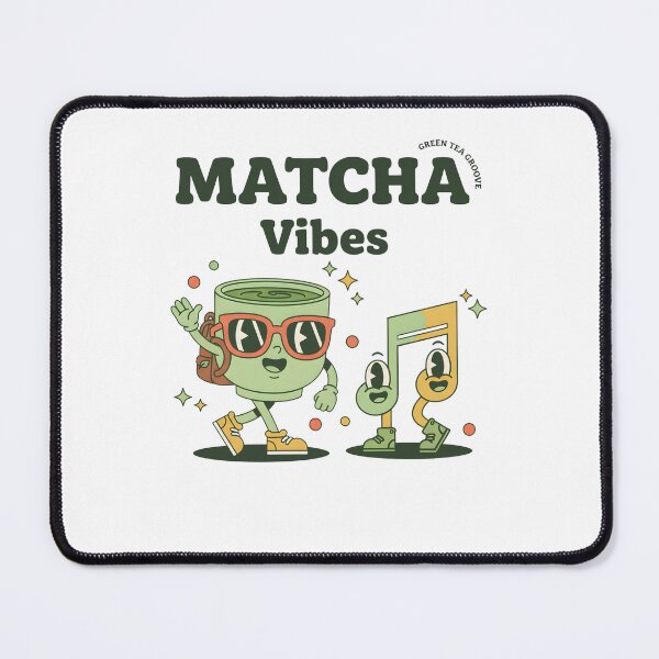 Item preview, Matcha Vibes Green Tea Groove Matcha Tea designed and sold by LuminOrb.