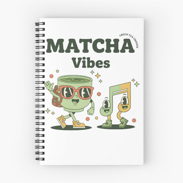 Item preview, Matcha Vibes Green Tea Groove Matcha Tea designed and sold by LuminOrb.