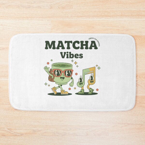 Item preview, Matcha Vibes Green Tea Groove Matcha Tea designed and sold by LuminOrb.