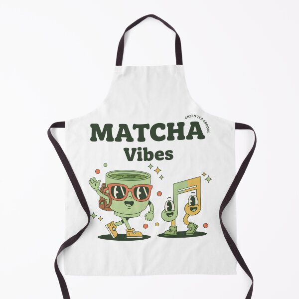 Item preview, Matcha Vibes Green Tea Groove Matcha Tea designed and sold by LuminOrb.