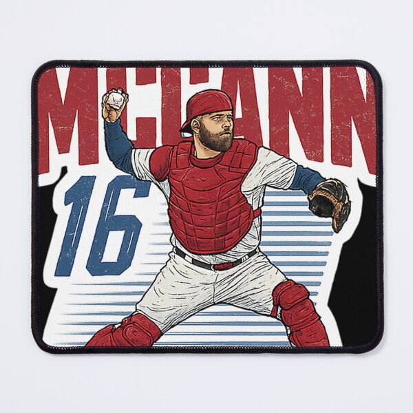 Item preview, Brian Mccann Baseball Art designed and sold by Waleed Kamel.