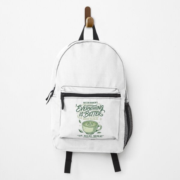 Item preview, Matcha Moments Everything Is Better Green Tea designed and sold by LuminOrb.