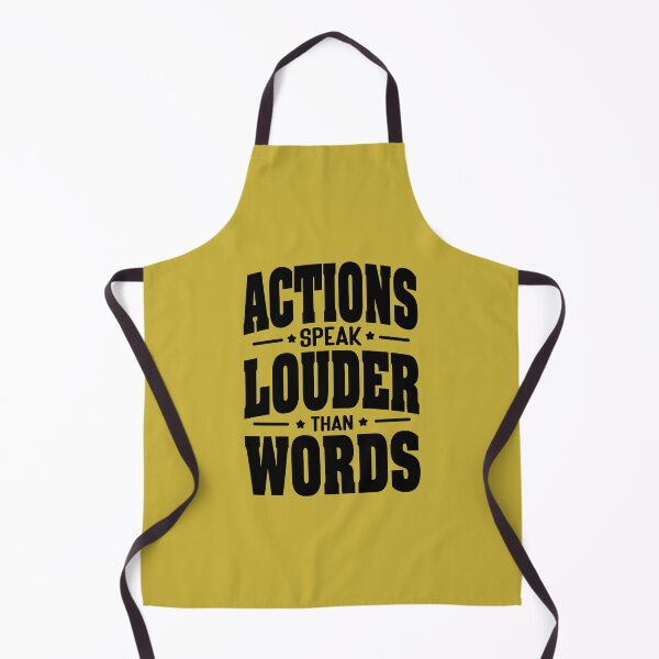 Item preview, Actions Speak Louder Than Words – Bold Motivational Typography Quote designed and sold by alijun.